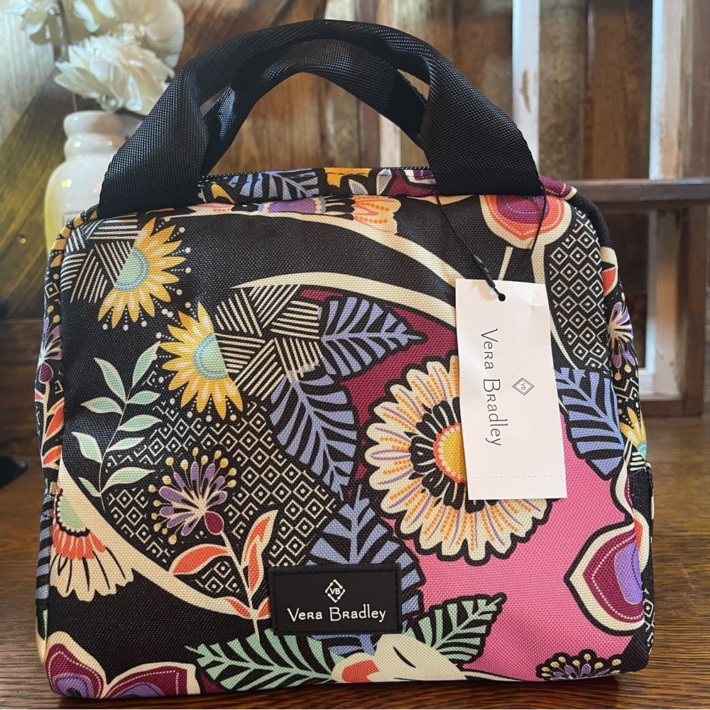 Vera Bradley Kauai Floral Lighten Up Cooler Lunch Tote Bag New NWT